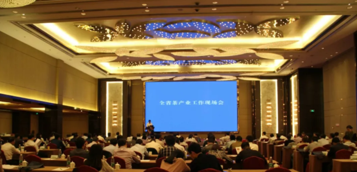 丁以寿会长、高超君副秘书长受邀参加安徽省茶产业工作现场会