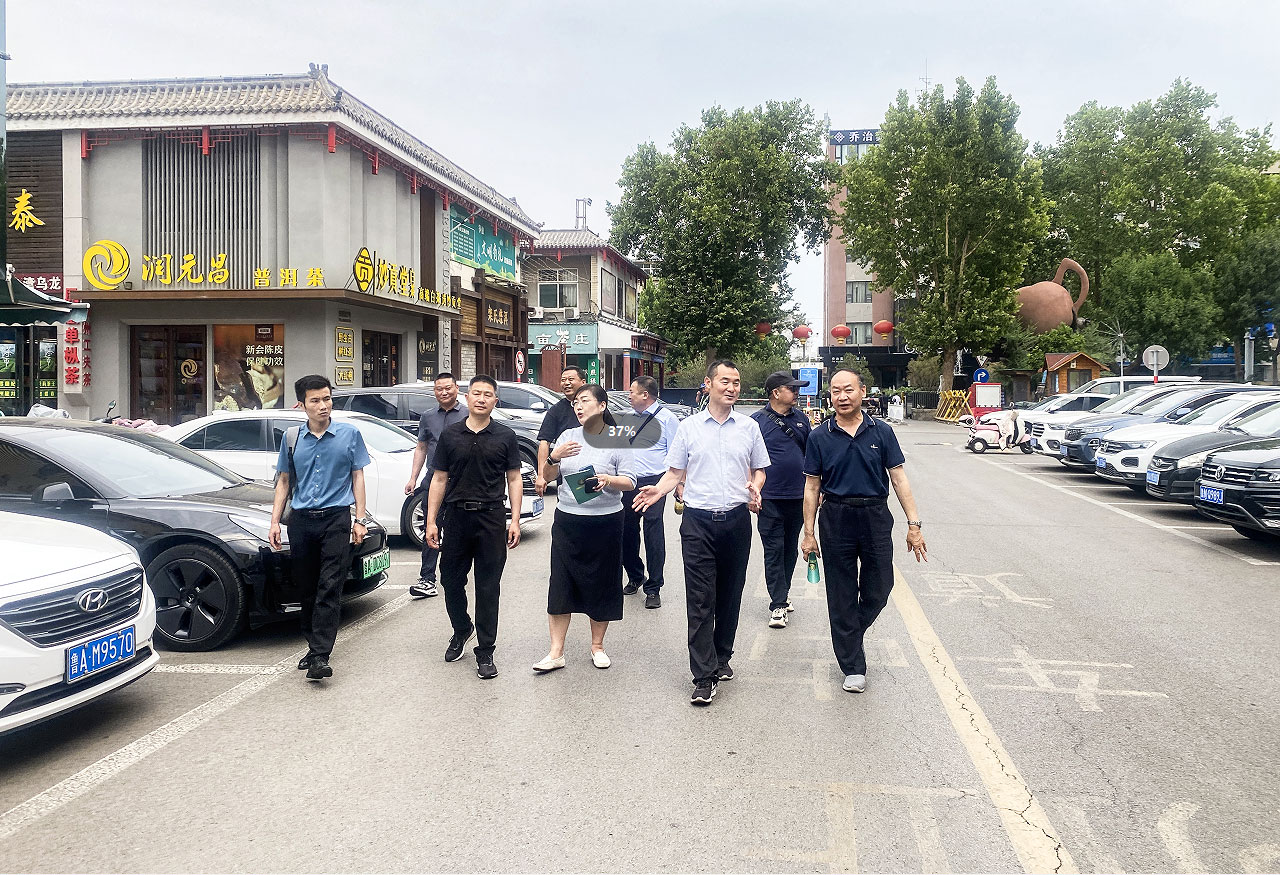 广德市农业农村局、茶叶协会一行赴济南茶叶市场考察交流，我会认证和培训中心副秘书长高超毅陪同前往